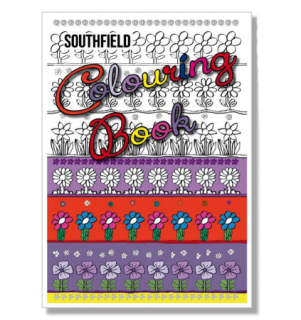 Floral Colouring Book - 2 product image